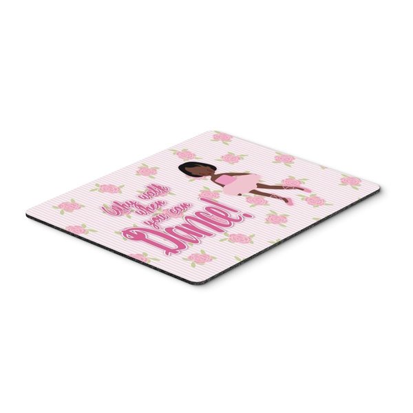 Carolines Treasures Ballet African American Short Hair Mouse Pad; Hot Pad or Trivet BB5384MP